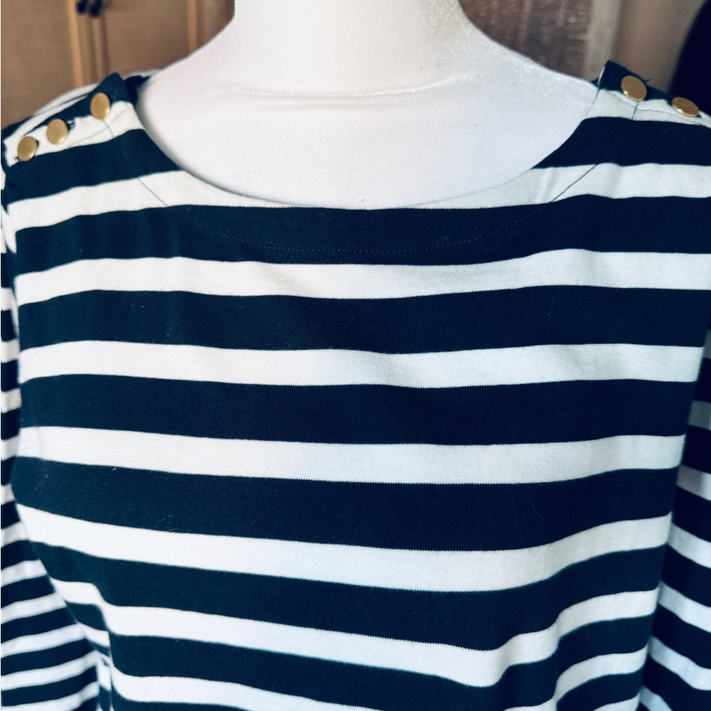 J.Crew  Shoulder-button Mariner shift dress, NWT sz small/medium